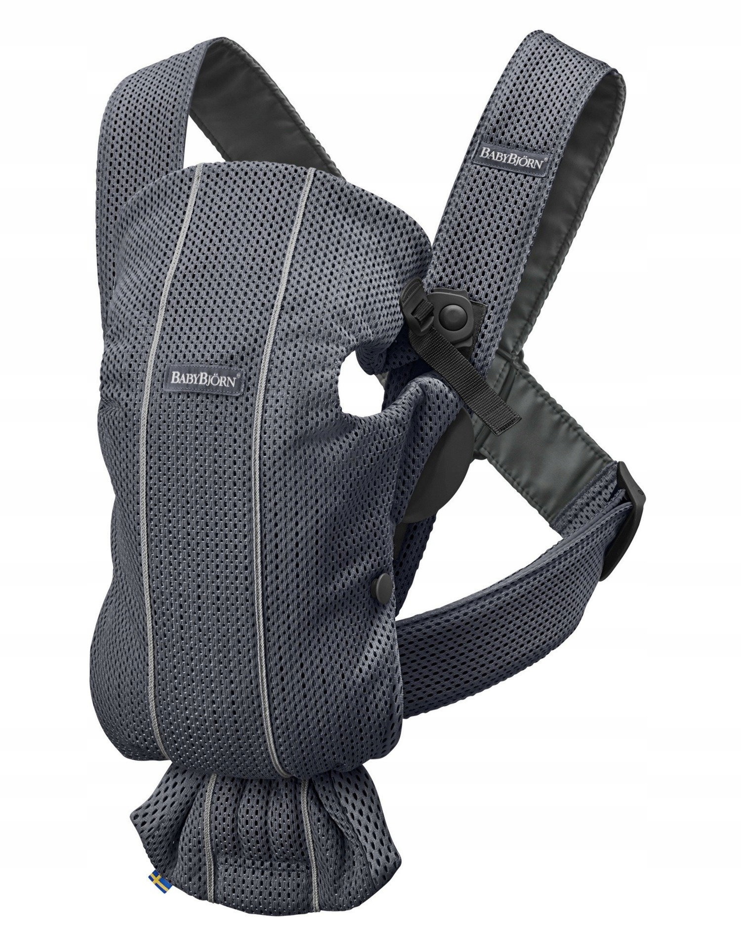 Babybjörn nešioklė Baby Carrier Mini Mesh 3D, anthracite