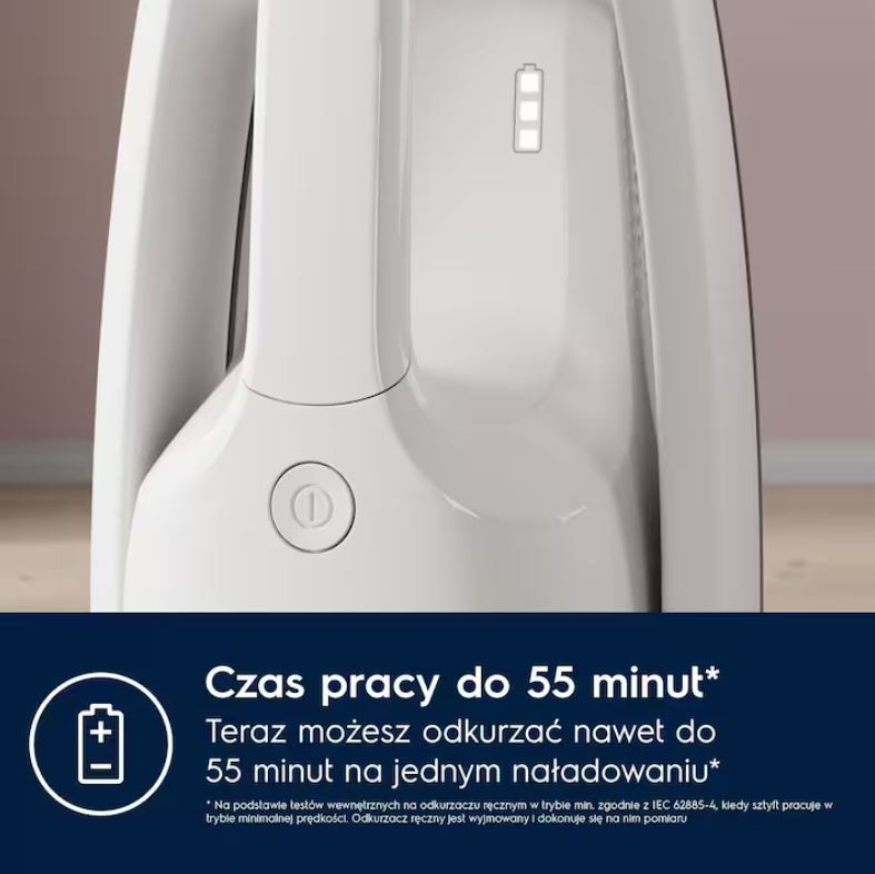 Dulkių siurblys - šluota electrolux 500 series es52hb25sh