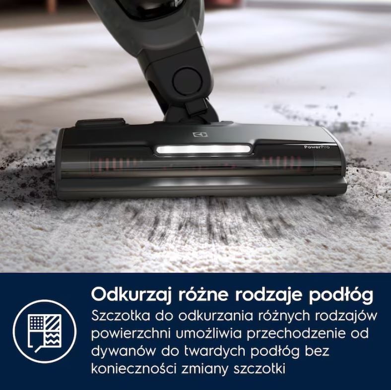 Dulkių siurblys - šluota electrolux 500 series es52hb25sh