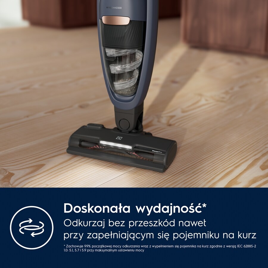 Dulkių siurblys - šluota electrolux 500 series es52b25wet