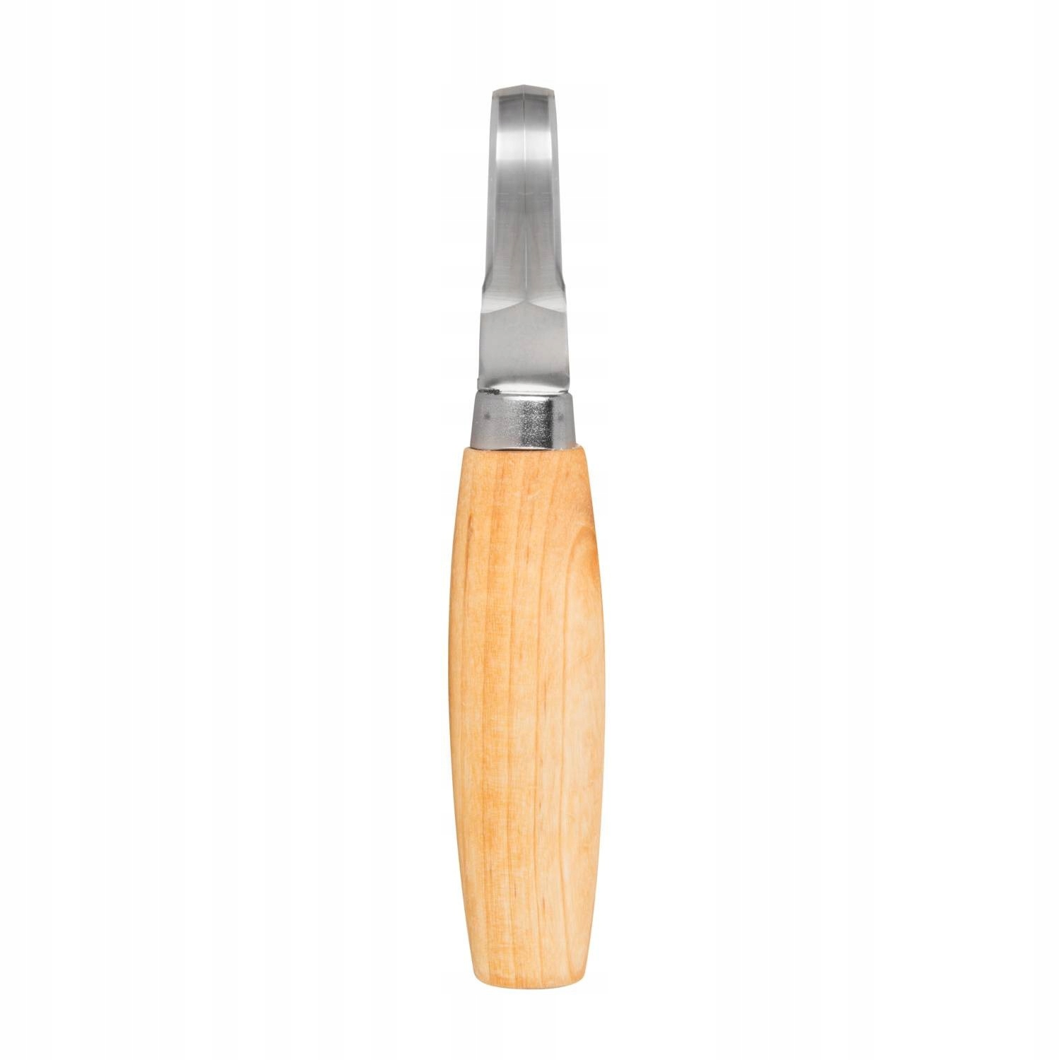 Drožinėjimo peilis Morakniv® 162, 15 mm spindulys, pagaląstas iš abiejų pusių, nerūdijantis plienas, odinis dėklas