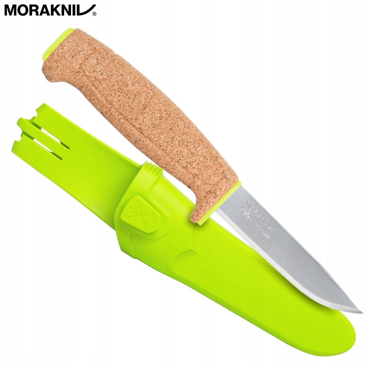 Turistinis peilis Mora Floating Knife, žalias