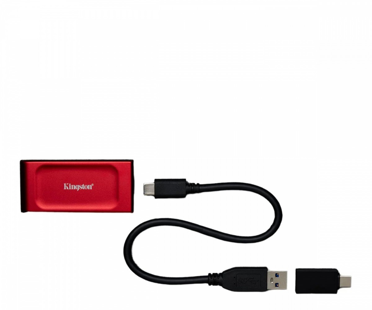 Išorinis kietasis diskas kingston xs1000 - ssd - 1 tb - usb 3.2 gen 2