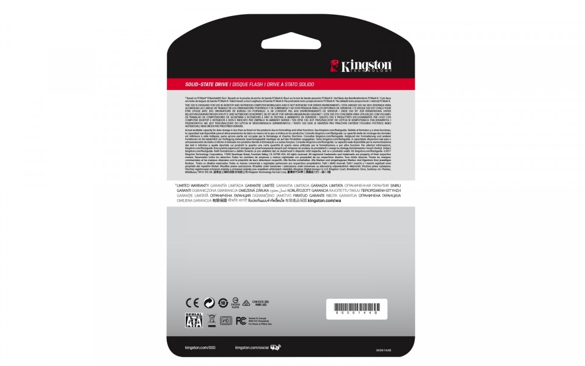 Ssd vidinis kietasis diskas kingston a400 960gb 2.5