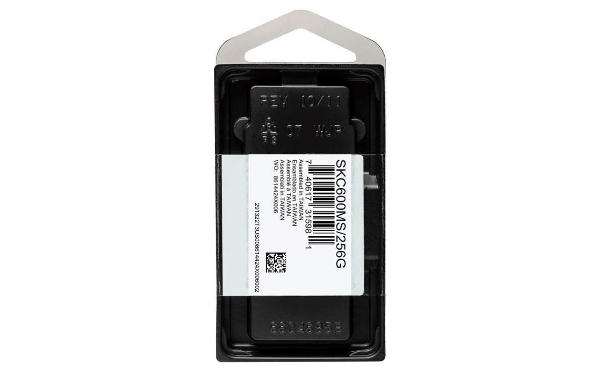 Ssd vidinis kietasis diskas kingston skc600ms/256g
