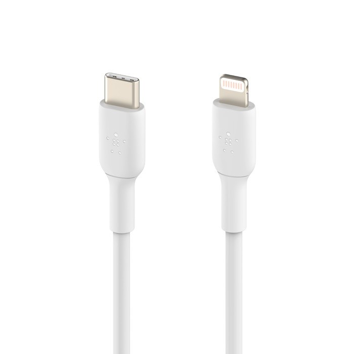 Maitinimo laidas belkin caa003bt1mwh, lightning/usb-c, 1 m