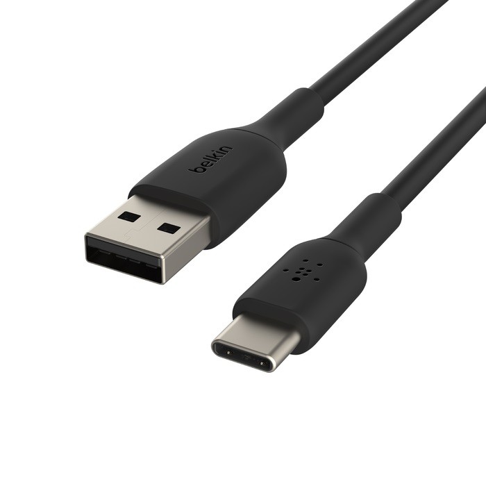 Maitinimo laidas belkin cab001bt2mbk, usb-a/usb-c, 2 m