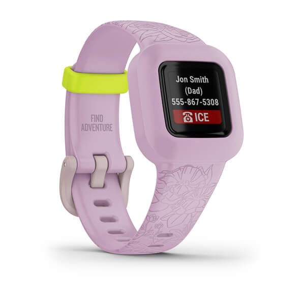 Garmin vívofit® jr. 3 garmin floral pink