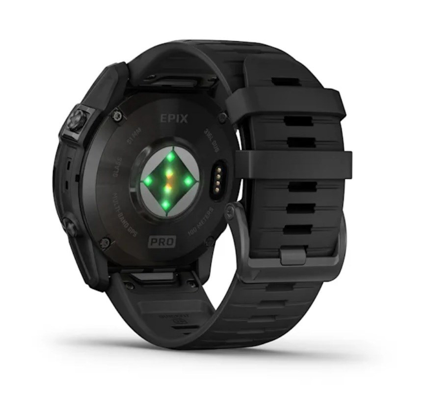 Išmanusis laikrodis garmin epix pro gen 2, 51 mm, pilkas/juodas
