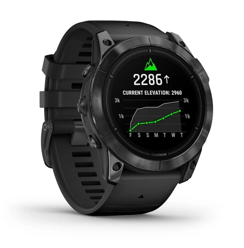Išmanusis laikrodis garmin epix pro gen 2, 51 mm, pilkas/juodas