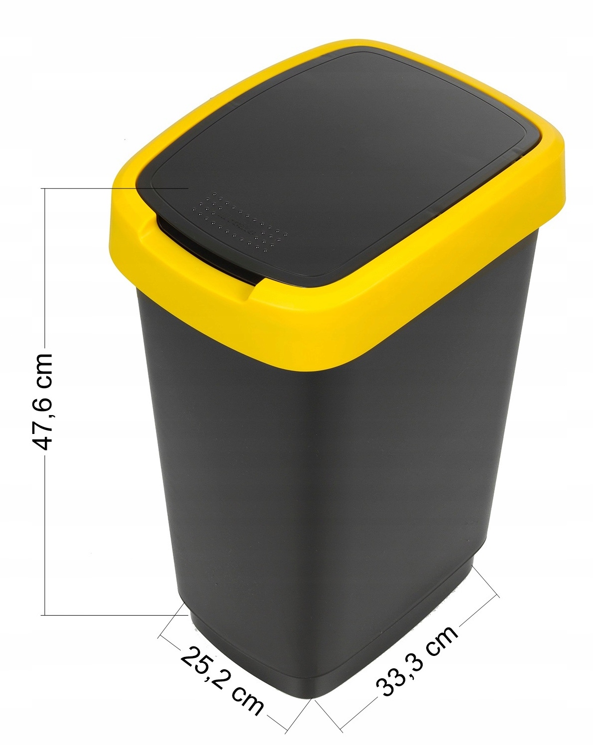 3 Rotho Twist šiukšlių dėžių rinkinys, 3x25L