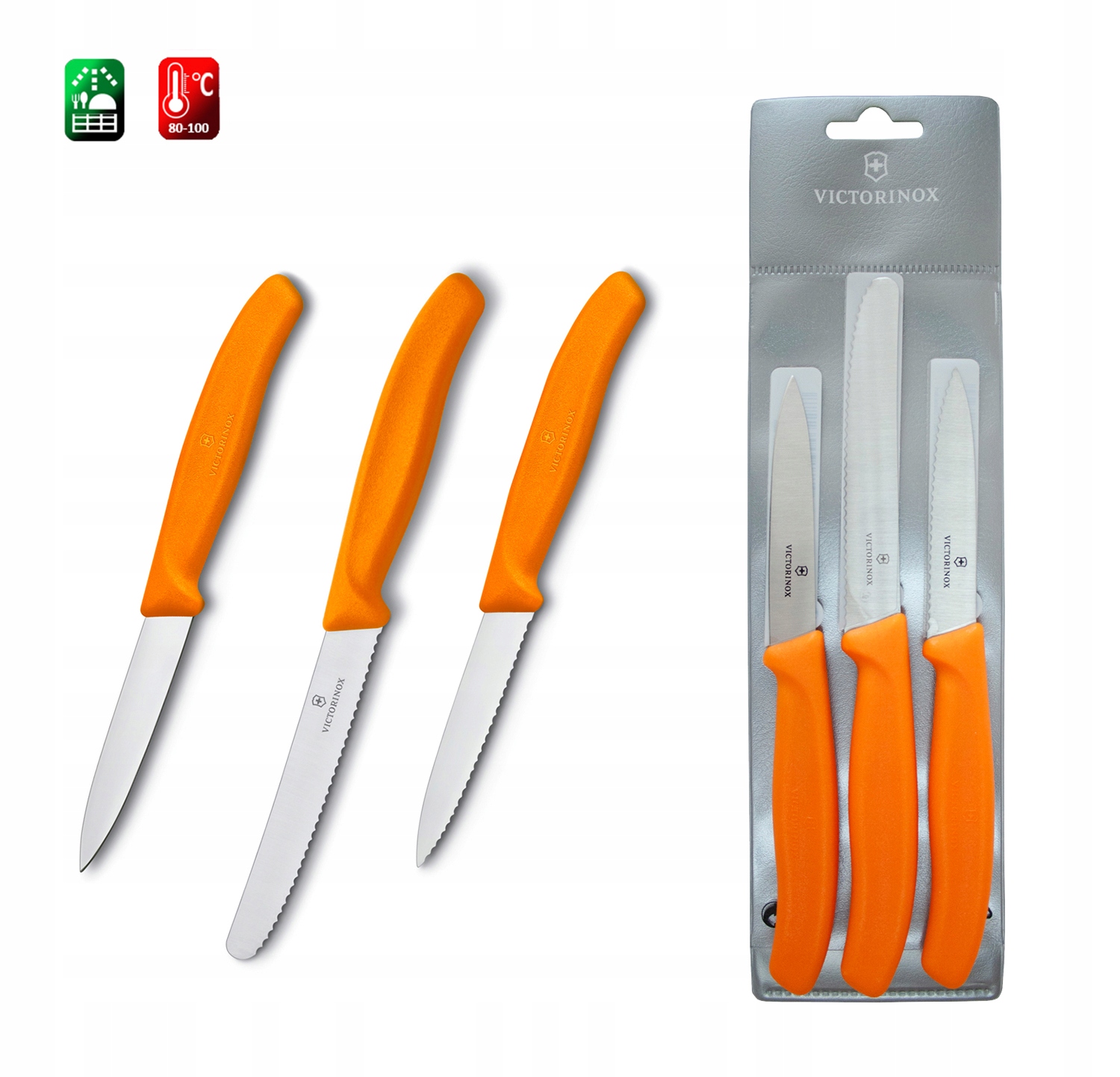 "Victorinox" 3 dalių virtuvės reikmenų rinkinys 6.7111.3, universalus rinkinys
