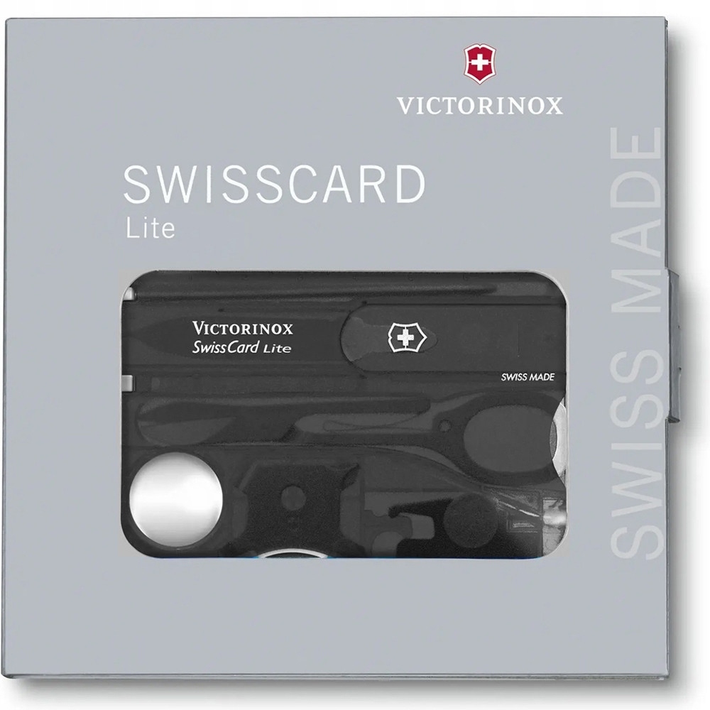 Daugiafunkcinis įrankis Victorinox SwissCard Lite 0.7333.T3, juodas