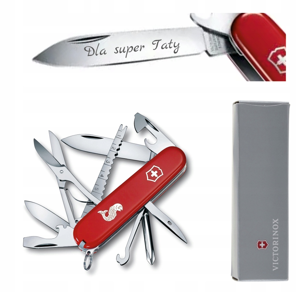 Lenktinis Peilis Victorinox Fisherman