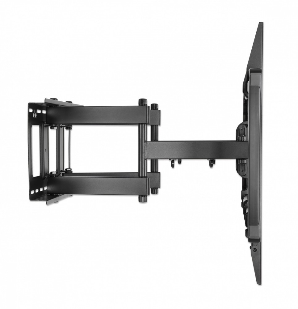 Universalus sieninis televizoriaus laikiklis led/lcd ekranams, 60-100 colių, 80 kg, pasukamas