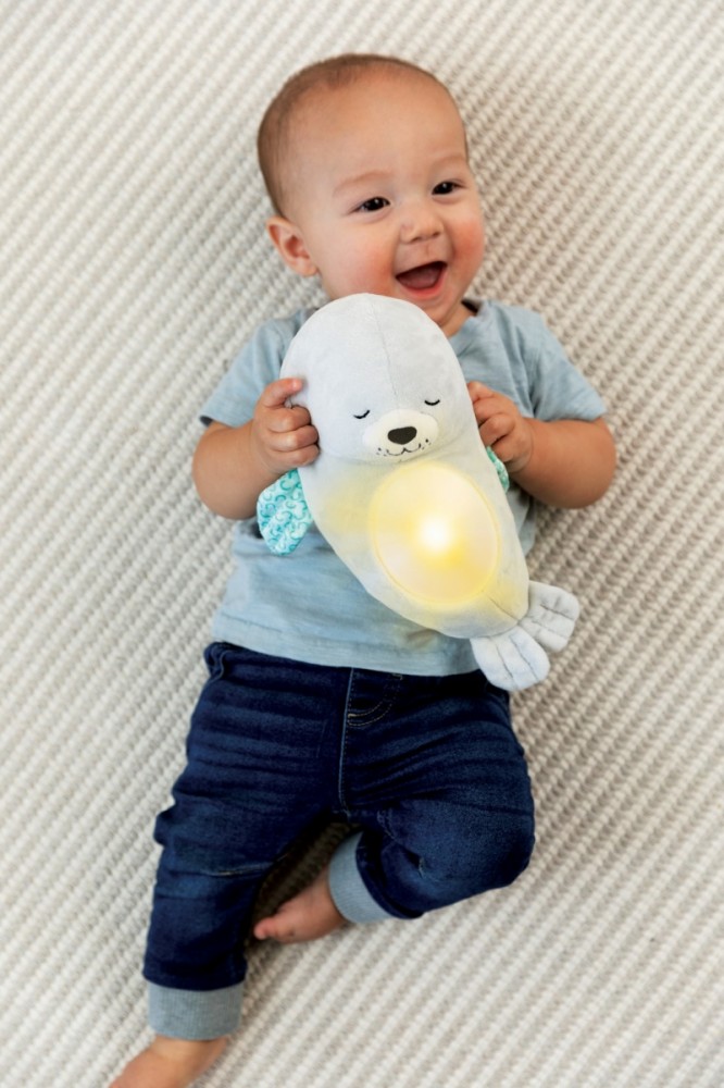 Naktinė lempa bkids infantino 3in1 ruoniukas