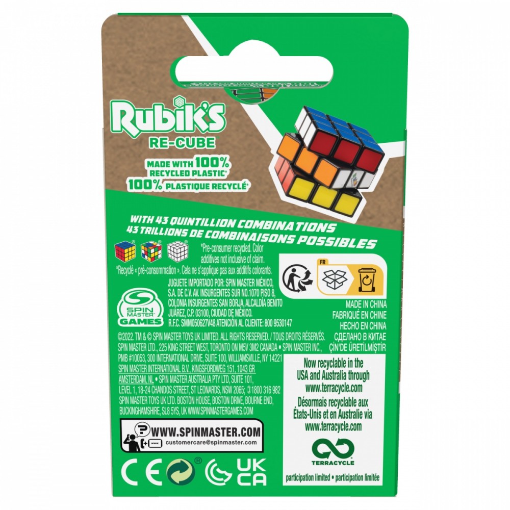 Rubiko kubas rubik's re-cube 3x3