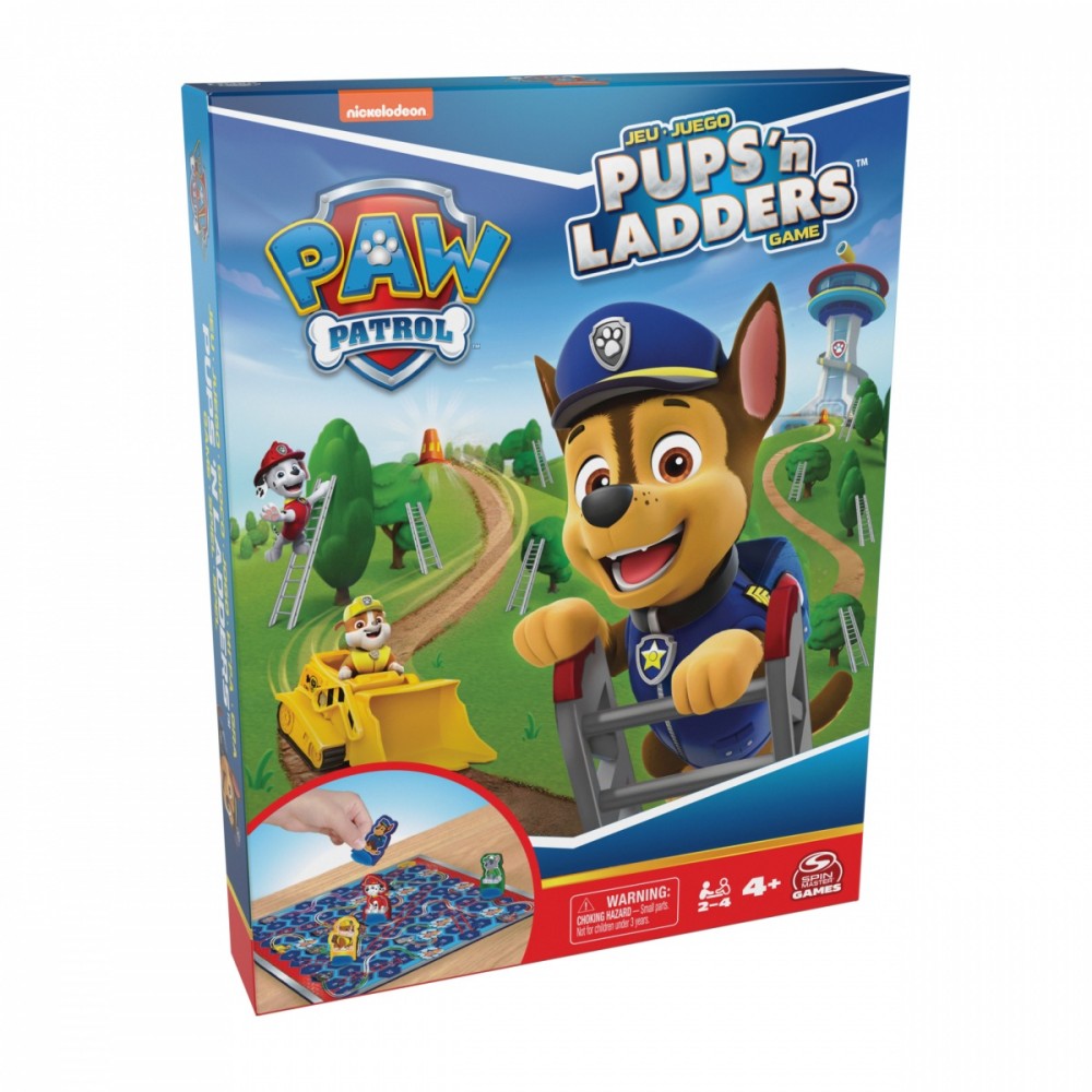 Žaidimas paw patrol pups 'n ladders puppies snakes and puppies, en