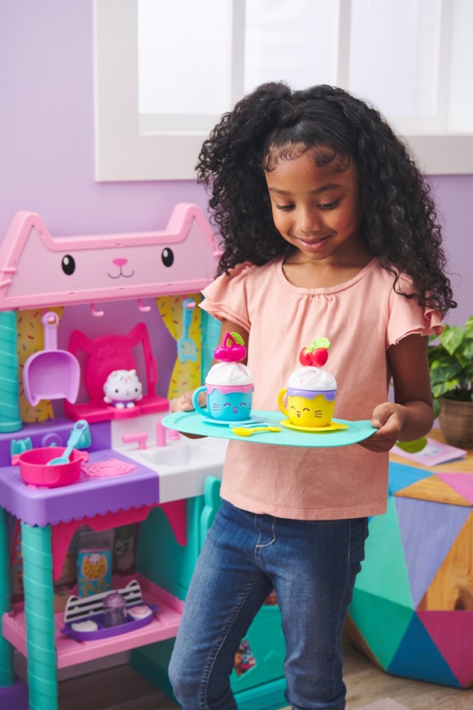 Virtuvės rinkinys su priedais gaby's dollhouse