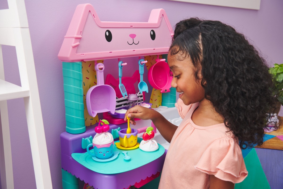 Virtuvės rinkinys su priedais gaby's dollhouse