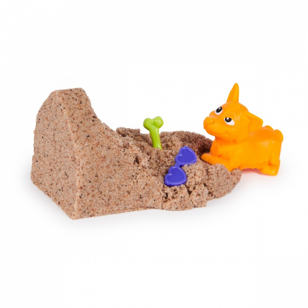 Kinetinis smėlis spin master doggie dig