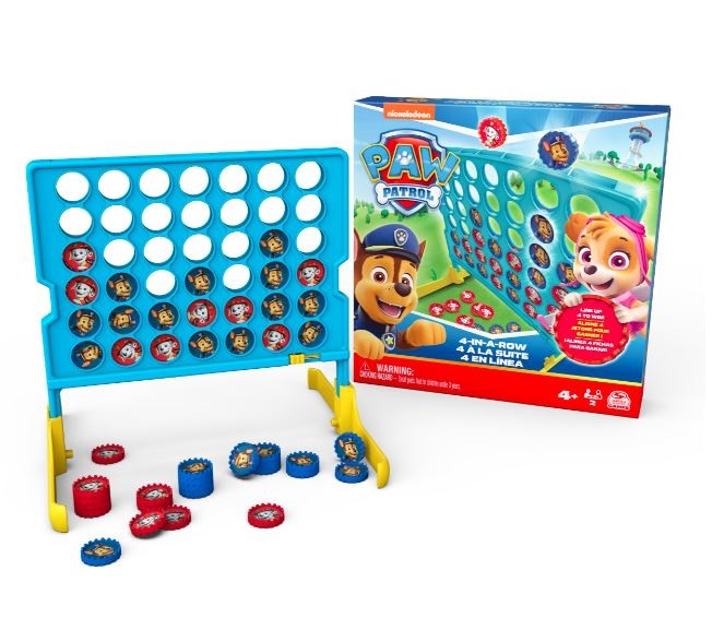 Stalo žaidimas spin master paw patrol 4 in a row