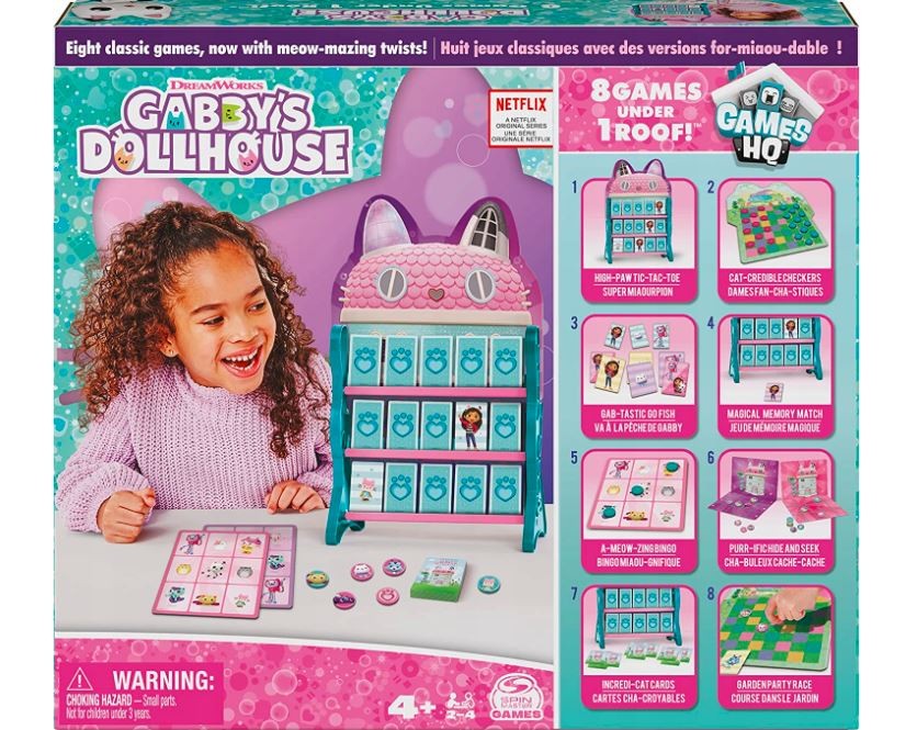 Stalo žaidimas gabby's dollhouse