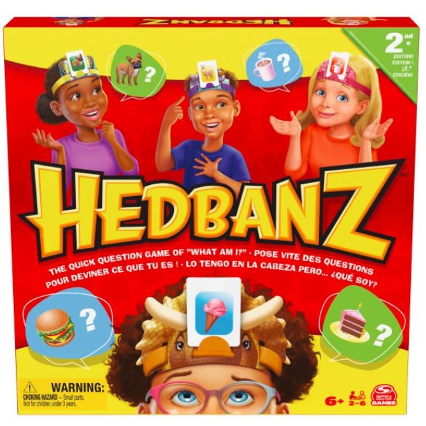 Stalo žaidimas spin master hedbanz, eng