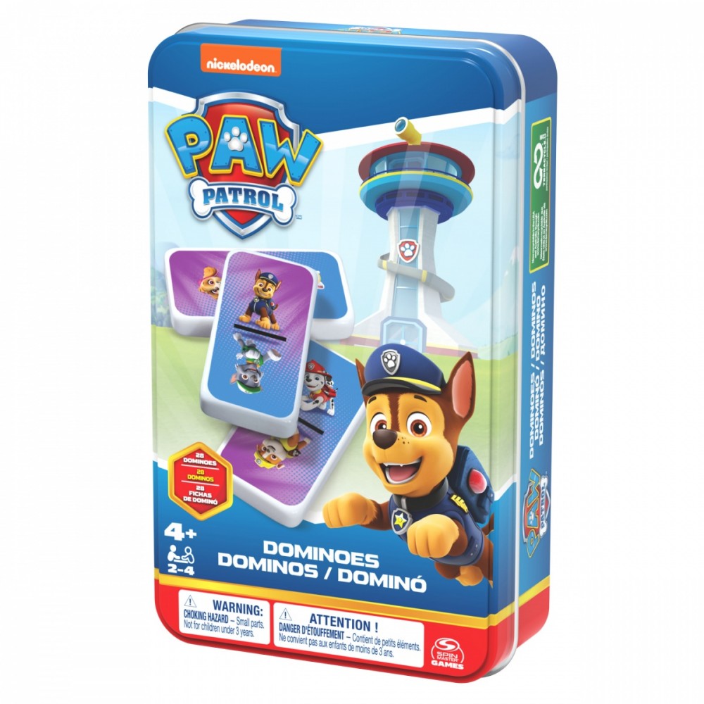 Vaikiškas domino paw patrol