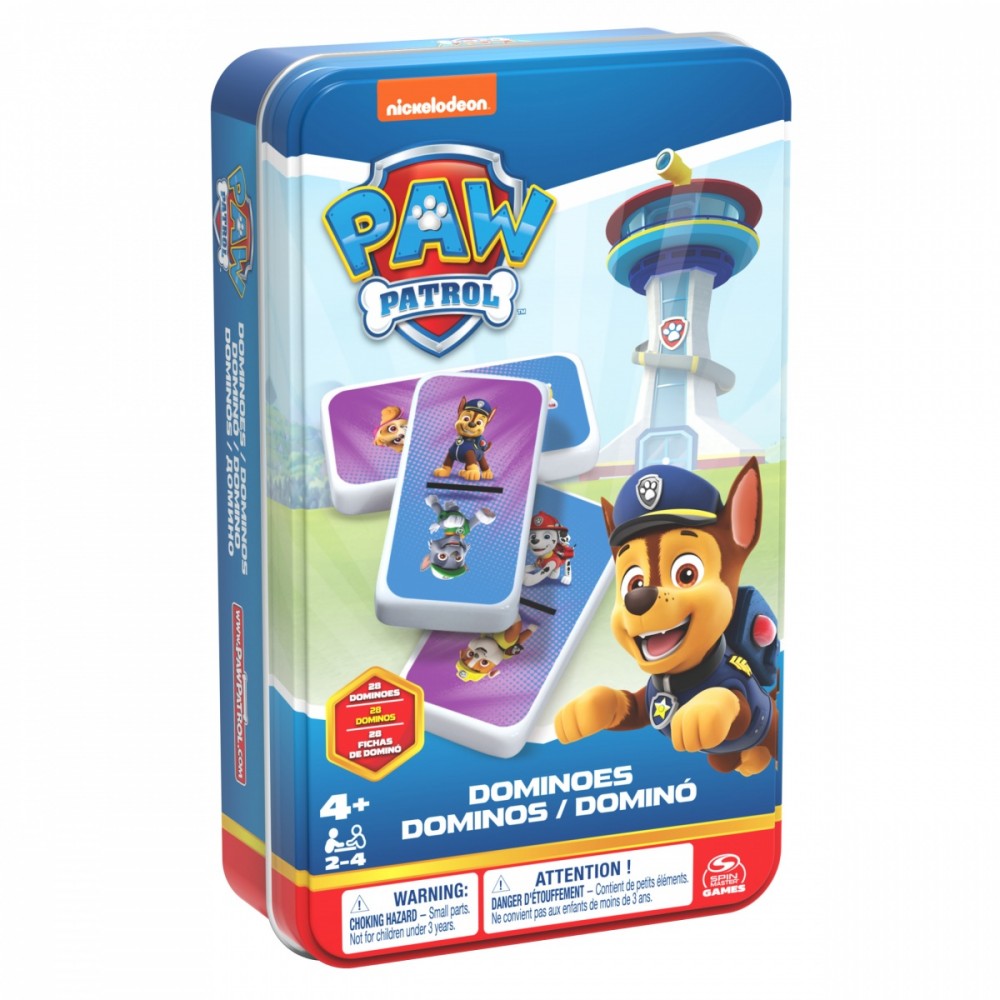 Vaikiškas domino paw patrol