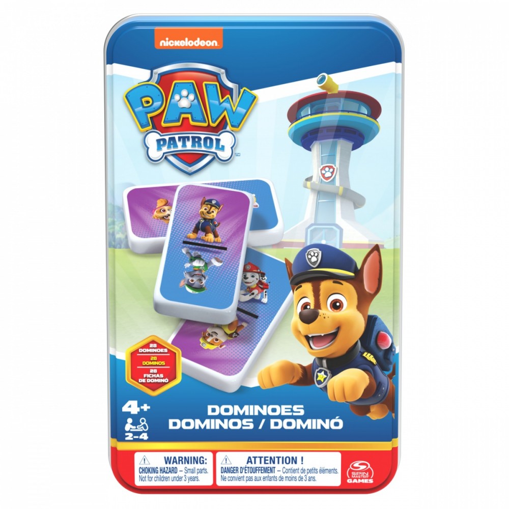 Vaikiškas domino paw patrol