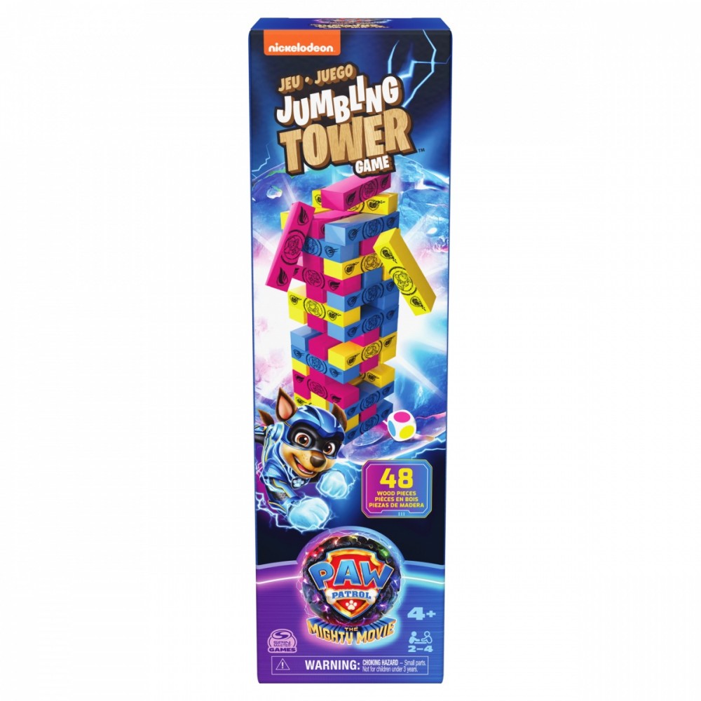 Stalo žaidimas spin master paw patrol jumbling tower