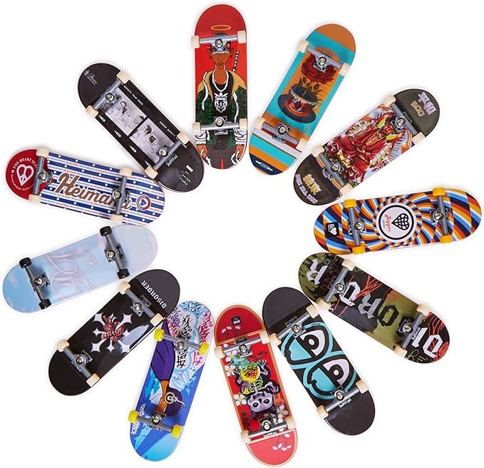 Riedlentė tech deck, įvairių spalvų