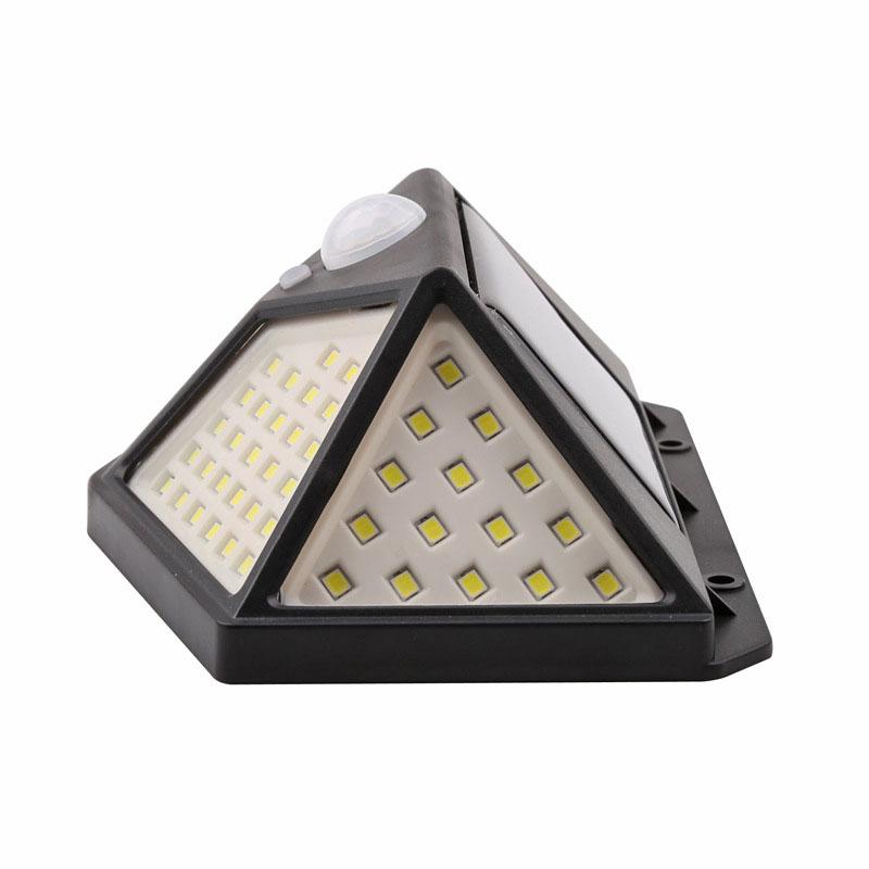 100 led saulės lempos su sutemos judesio jutikliu