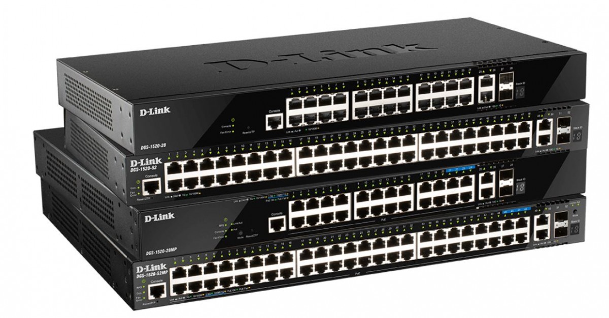 D-link dgs-1520 jungiklis