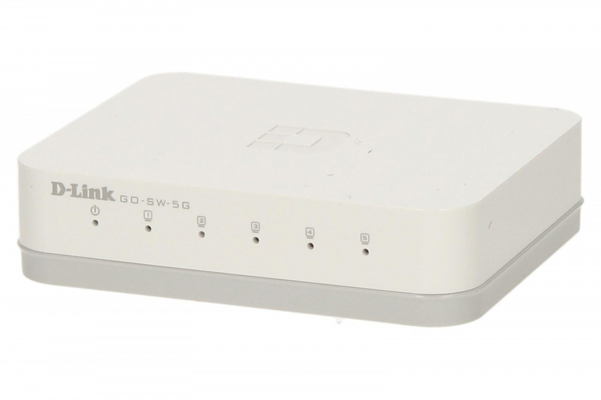 Switch d-link go-sw-5g/e (5x 10/100/1000mbps)