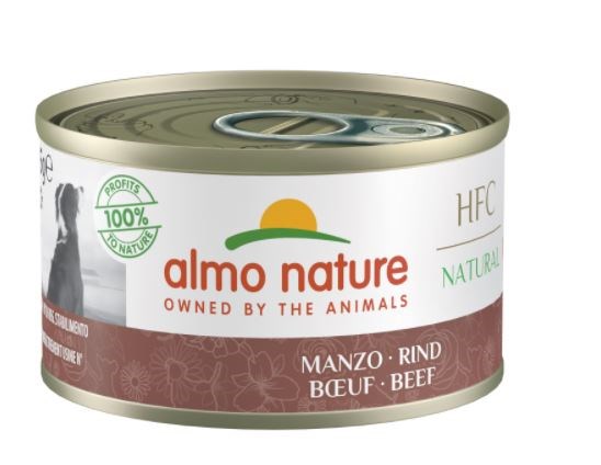 Almo nature konservai su jautiena, 95 g