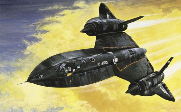 Italeri - lockheed sr-71 black bird, 1/72, 0145