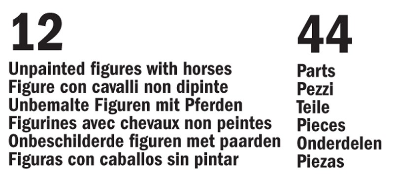 Sudedamas Figūrėlių Rinkinys Italeri Lenkijos-Olandų Lancers.