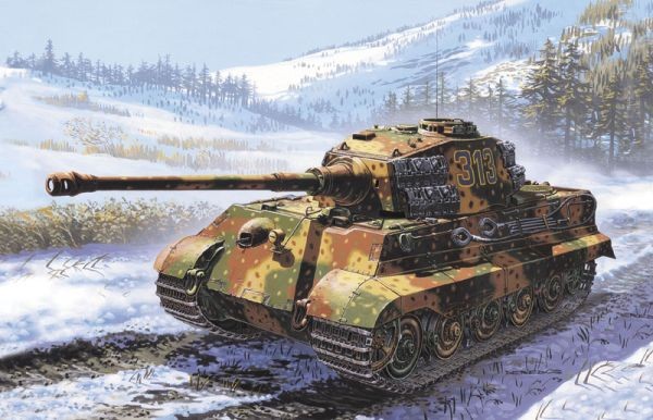 Italeri - sd.kfz. 182 king tiger, 1/72, 7004