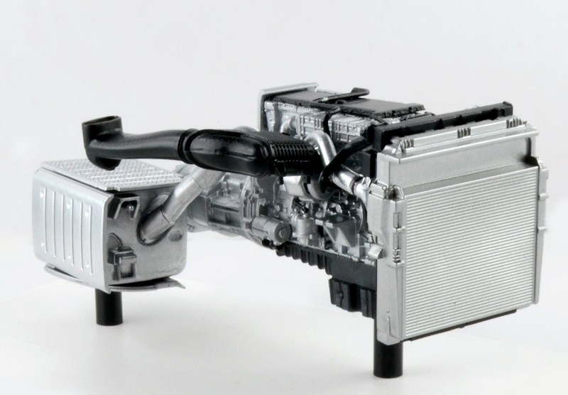Italeri - mercedes benz actros mp4 gigaspace, 1/24, 3905