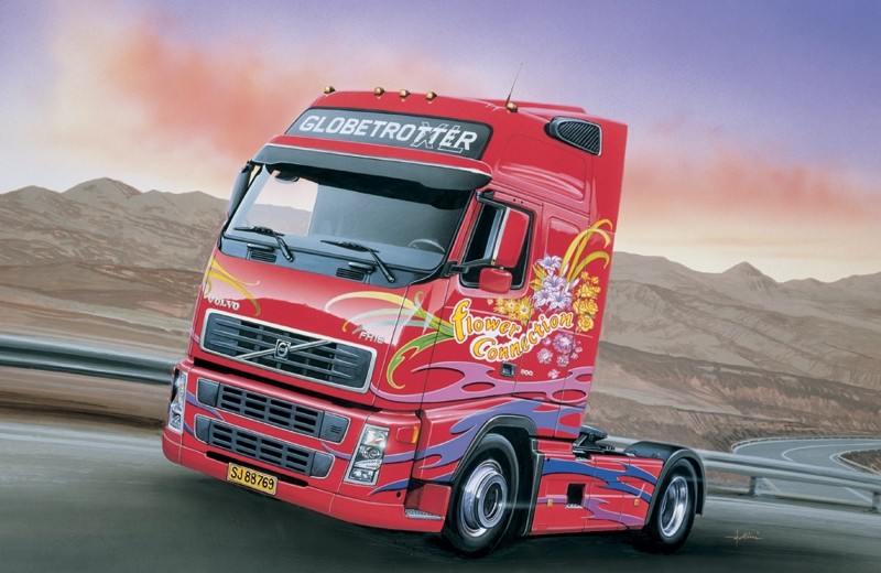 Italeri - volvo fh 16 globetrotter xl, 1/24, 3821
