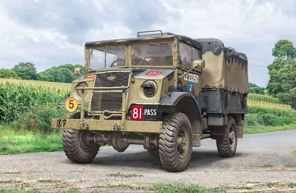 Italeri - chevrolet 15-cwt truck, 1/35, 0233