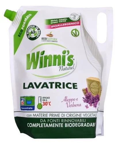 EKO Švelnus Aleppo muilo audinių skalbiklis Winni's 1250 ml