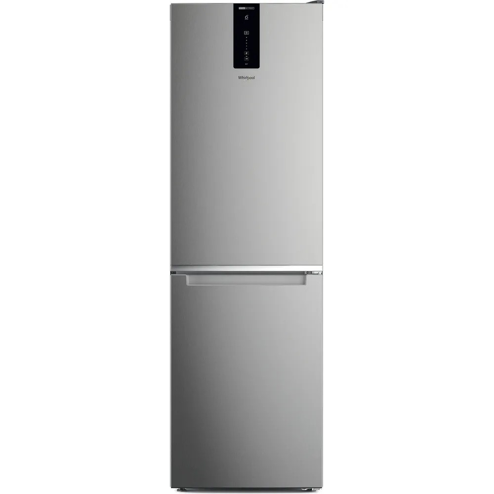 Laisvai pastatomas, šaldytuvas su šaldikliu apačioje whirlpool w7x 82o ox, rankinis atitirpinimas