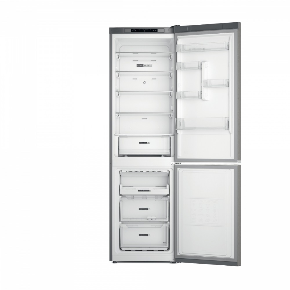 Laisvai pastatomas, šaldytuvas su šaldikliu apačioje whirlpool w7x 93a ox 1, automatinis atitirpinimas, native