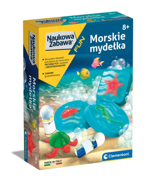 Muilo gamybos rinkinys clementoni 50709 jūrų tema