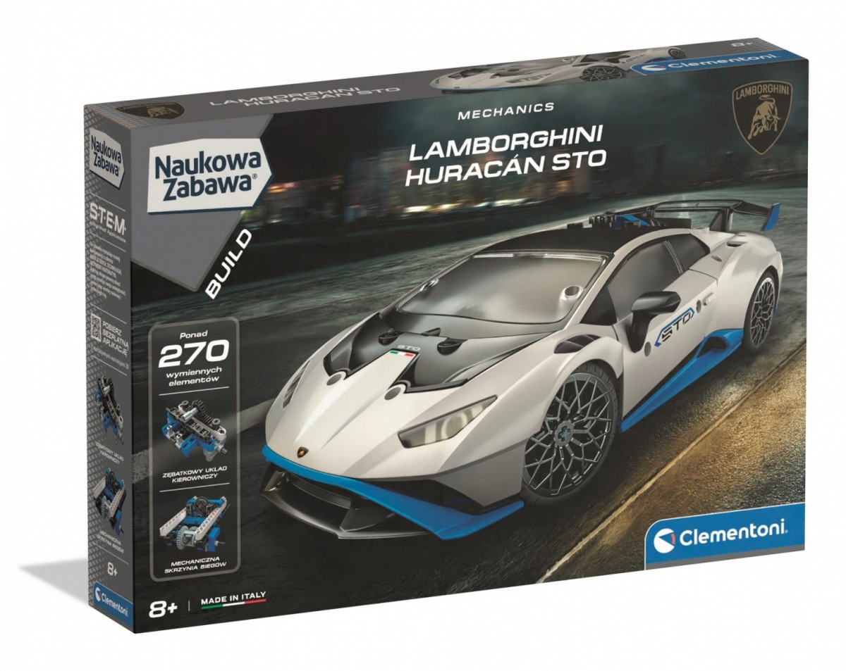 Konstravimo rinkinys lamborghini huracan modeliui