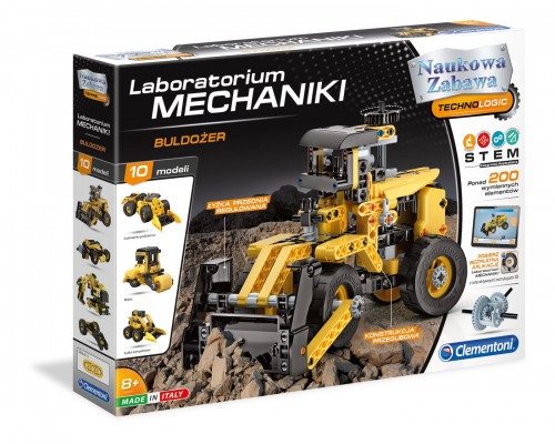 Konstruktorius mechanikų laboratorija clementoni (50633) 6330