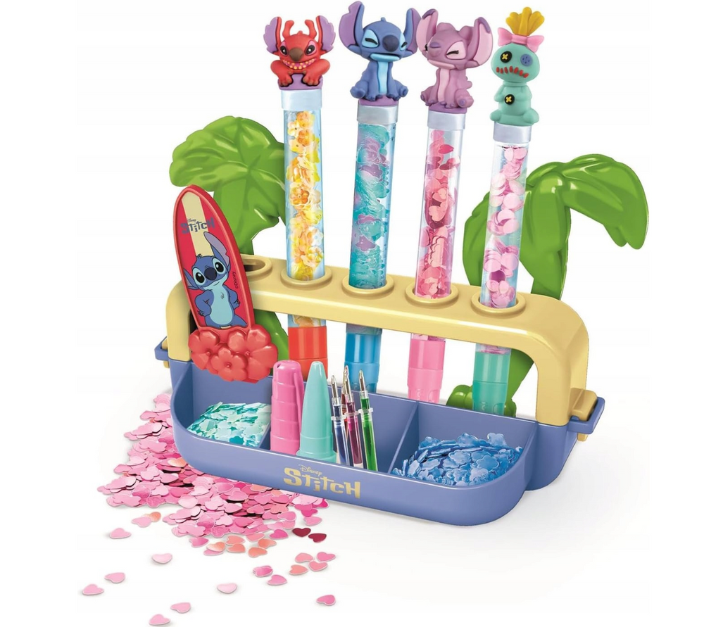 Rašiklių gaminimo rinkinys clementoni disney stitch 18218